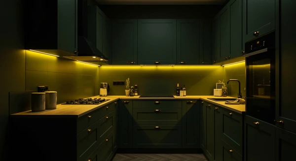 Featured bespoke kitchen